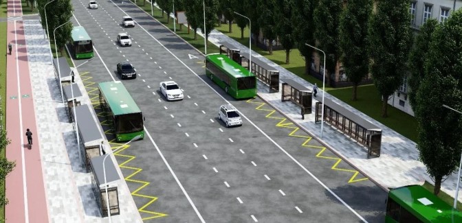 В Алматы открывают новую линию BRT на улице Желтоксан